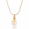 Necklace, 18K Gold Plated Steel