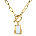 Gold Minimalist Necklace - waterproof tarnish-free hypoallergenic necklace by VYRA
