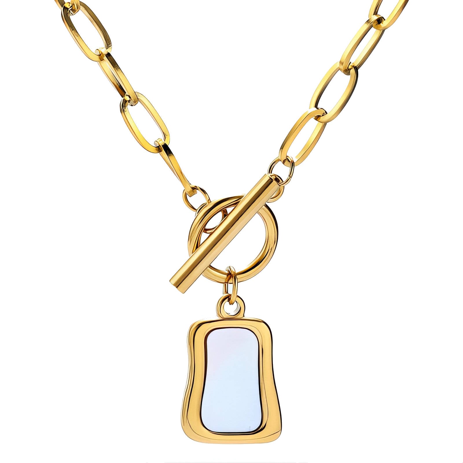 Gold Minimalist Necklace - waterproof tarnish-free hypoallergenic necklace by VYRA