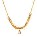 VYRA Waterproof Gold Pendant Necklace - tarnish-free hypoallergenic jewellery NZ AU