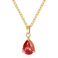 VYRA Waterproof Gold Teardrop Necklace - tarnish-free hypoallergenic jewellery NZ AU