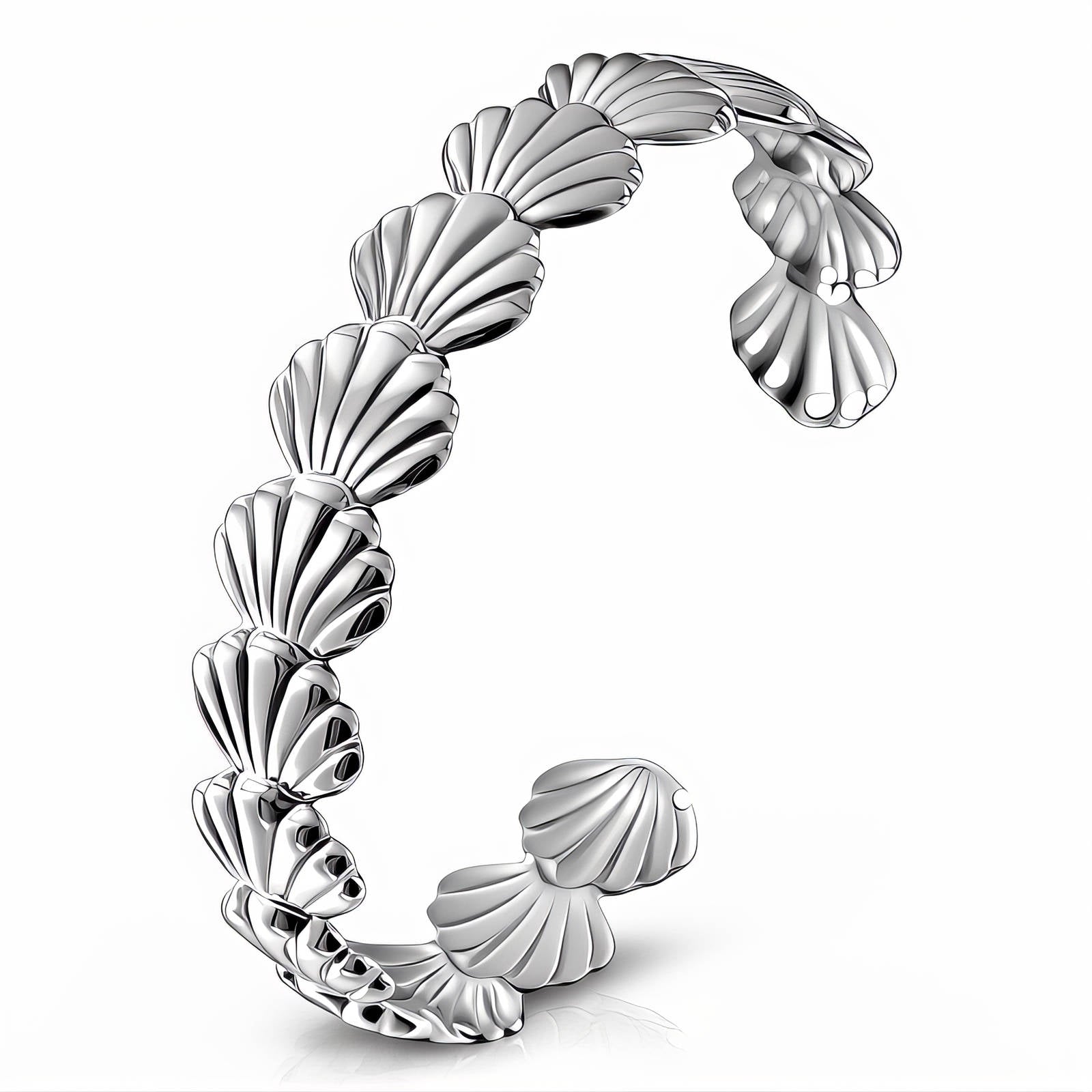 Seashells Bracelet, Stainless Steel