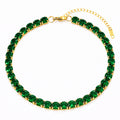 VYRA Waterproof Gold Crystal Bracelet - tarnish-free hypoallergenic jewellery NZ AU