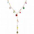 Necklace, 18K Gold Plated Steel