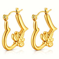Gold Bees Earrings - waterproof tarnish-free hypoallergenic earrings by VYRA