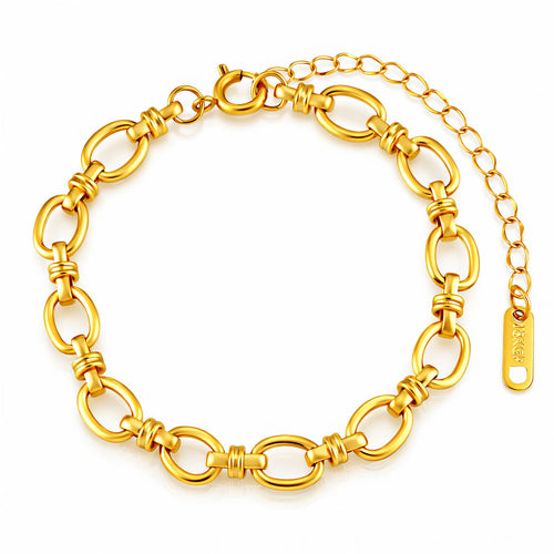 Gold Minimalist Bracelet - waterproof tarnish-free hypoallergenic bracelet by VYRA