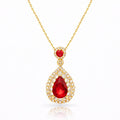 Dainty Gold Pendant Necklace - waterproof tarnish-free hypoallergenic necklace by VYRA