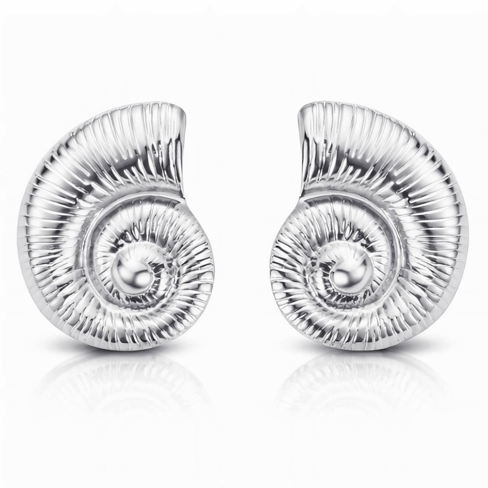 Seashells Earrings, Stainless Steel