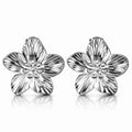 Flowers Earrings, Stainless Steel