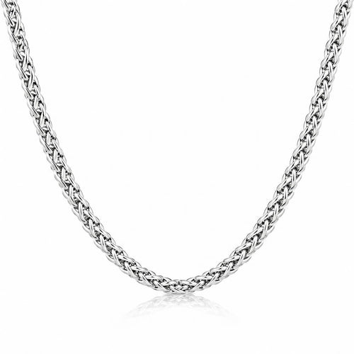 Apex Forge Cuban Chain Men's Waterproof Silver Necklace by VYRA Jewellery - waterproof tarnish-resistant silver necklace