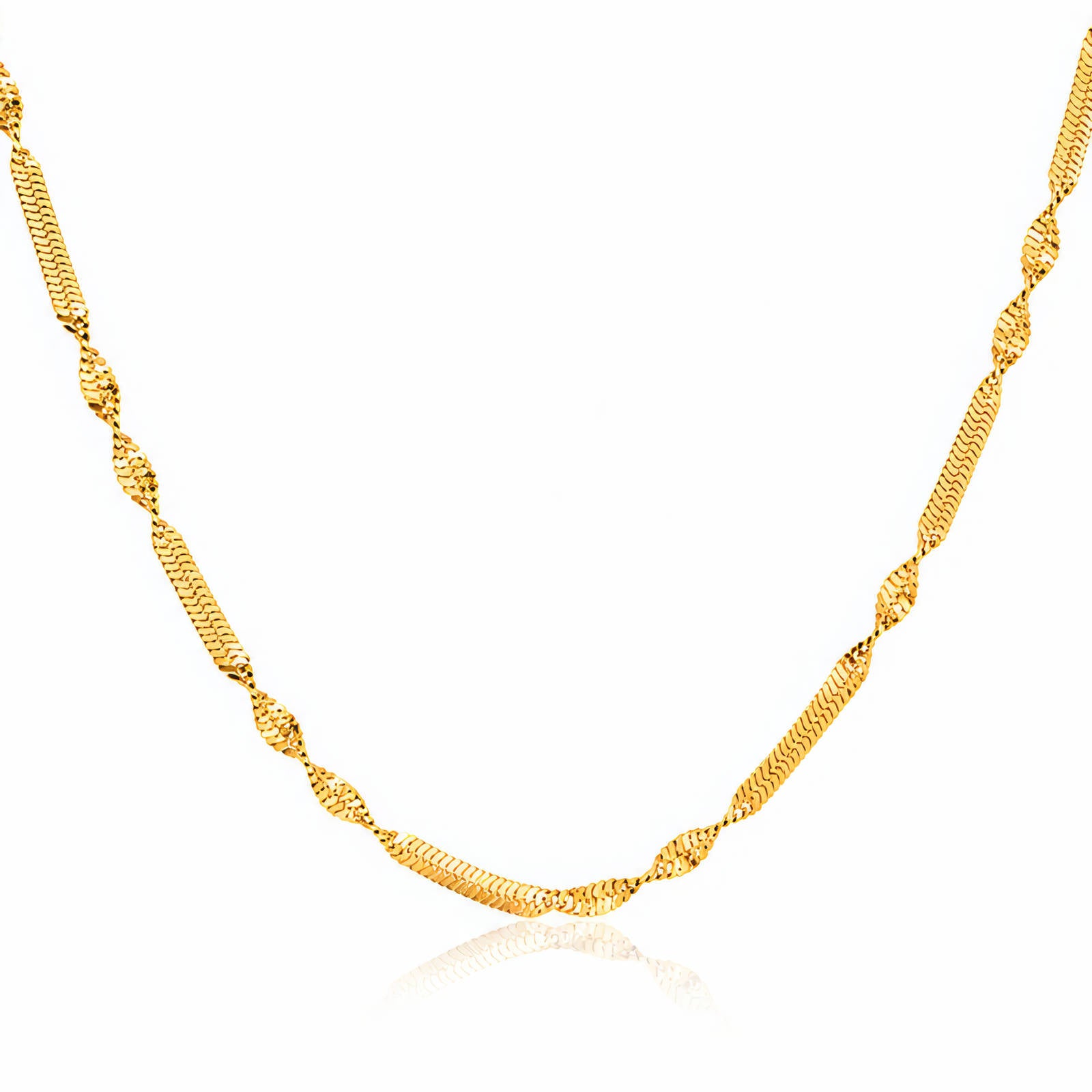 Aurelia Everyday Chain Waterproof Gold Necklace for Women by VYRA Jewellery - waterproof tarnish-resistant gold necklace
