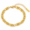 Avery Everyday Waterproof Gold Bracelet for Women by VYRA Jewellery - waterproof tarnish-resistant gold bracelet