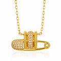 Serena Pendant Waterproof Gold Necklace for Women by VYRA Jewellery - waterproof tarnish-resistant gold necklace