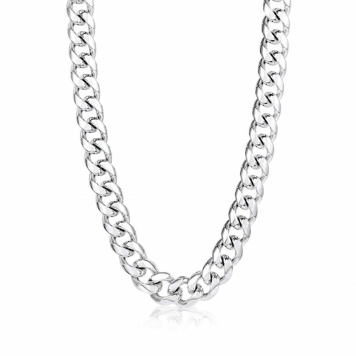 Titan Everyday Waterproof Silver Chain Necklace for Men by VYRA Jewellery