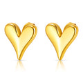 Adore Puffed Heart Earring