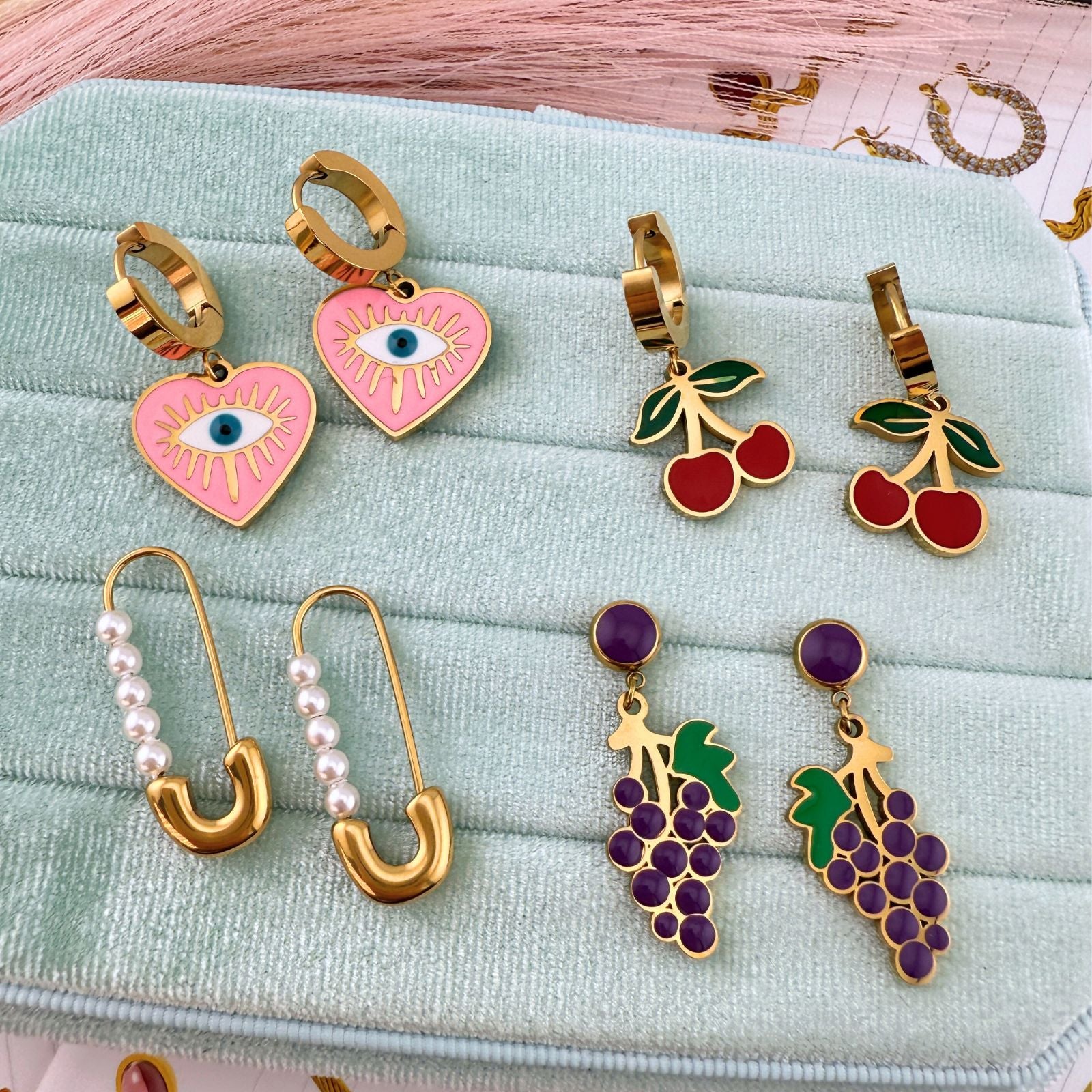 Classic Pearl Drop Earrings